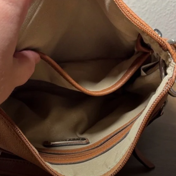 🤎 Rosetti Brown Embroidered Crossbody Handbag Bag🤎 - Picture 4 of 4